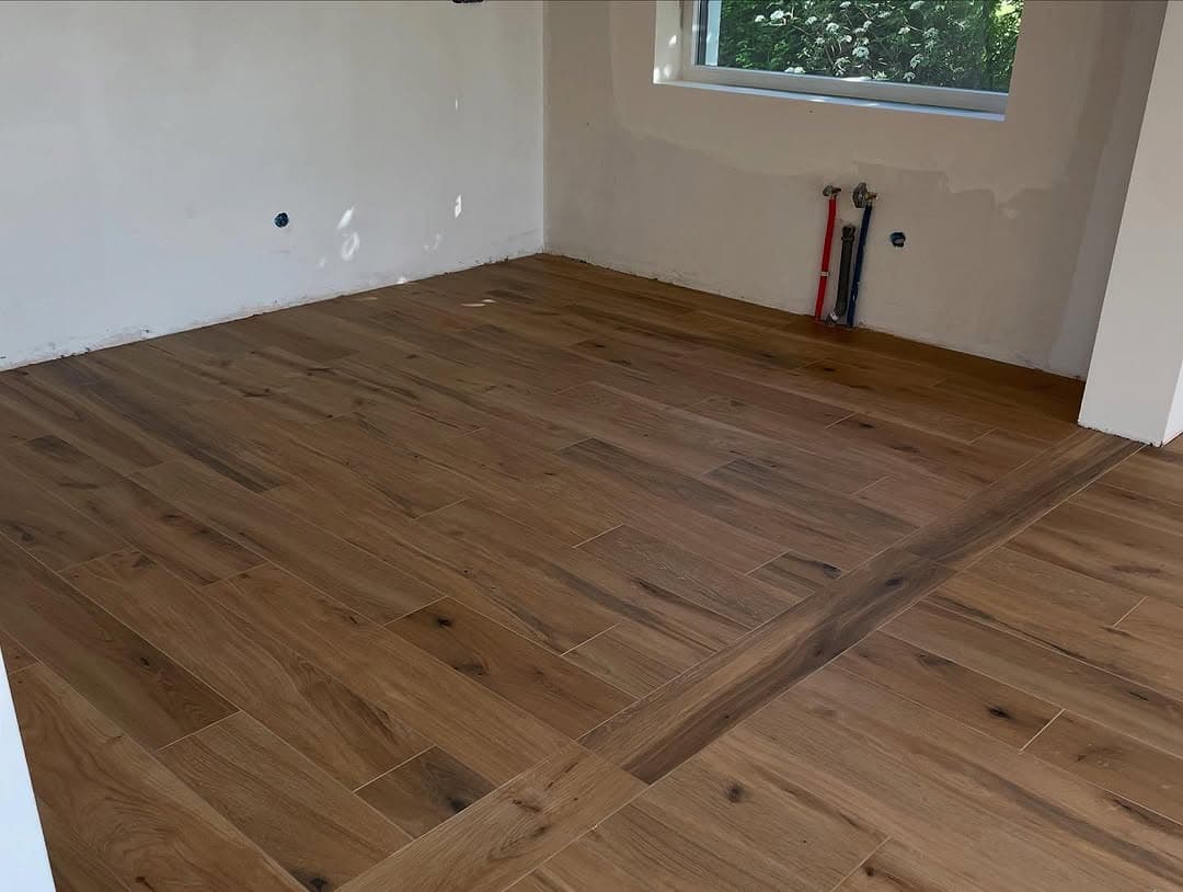 detail parquet raccord sol apres renovation