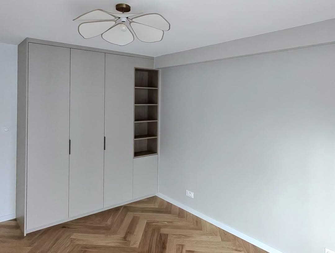 chambre placards rangements integres apres renovation